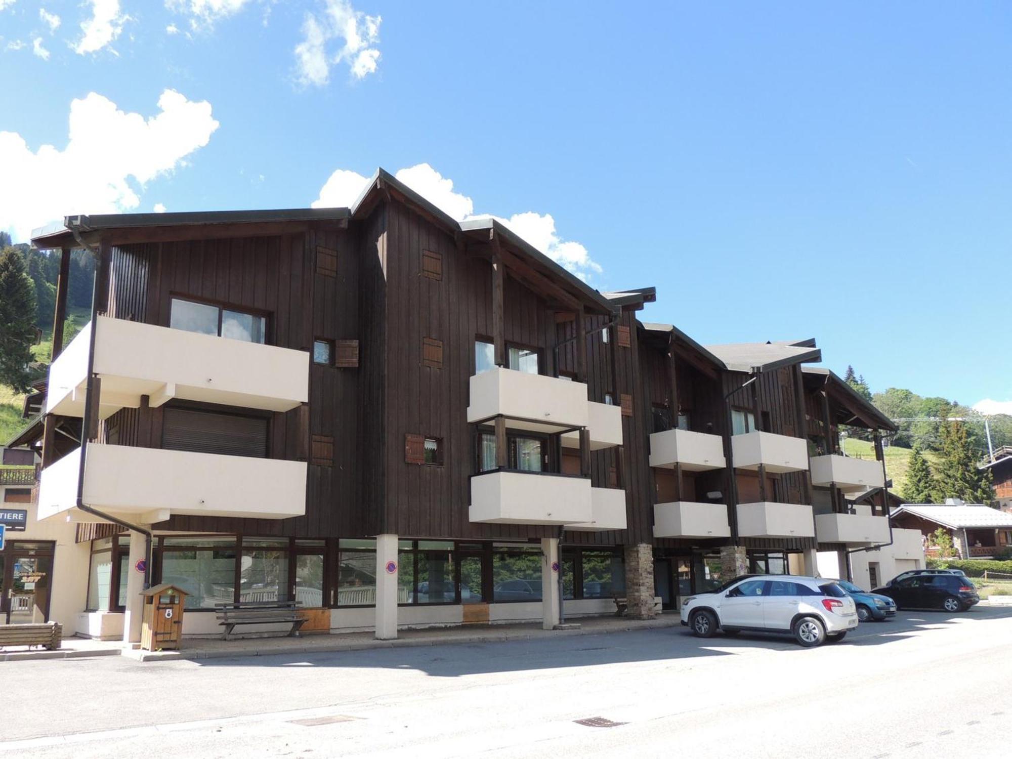 Duplex 3 Pieces Aux Gets, Proche Pistes Avec Parking Et Wifi - Fr-1-598-23 Appartement Les Gets Buitenkant foto